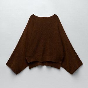Zara Wide Sleeve Knit Sweater